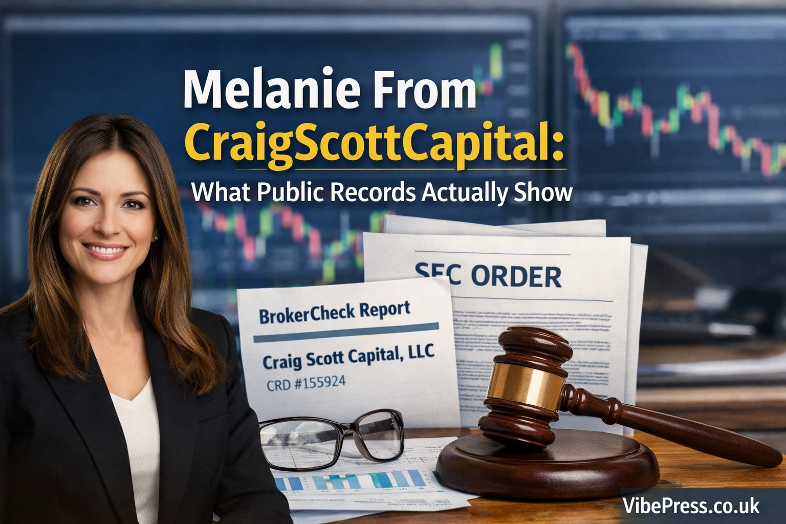 Melanie From CraigScottCapital: What Public Records Actually Show